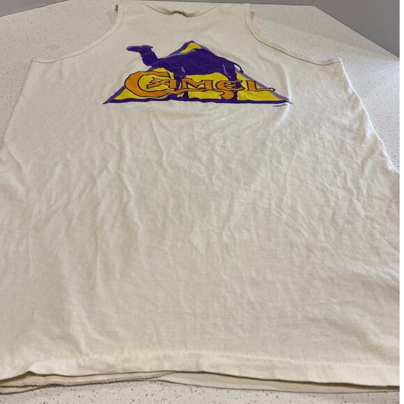 Vintage 90s Camel Genuine Taste Tank Top Size XL - Picture 1 of 9